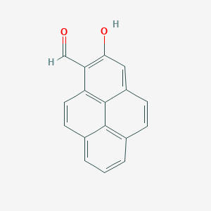 molecular formula C17H10O2 B15501270 2-Hydroxypyrene-1-carbaldehyde 