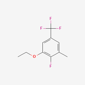 1-Ethoxy-2-fluoro-3-methyl-5-(trifluoromethyl)benzene