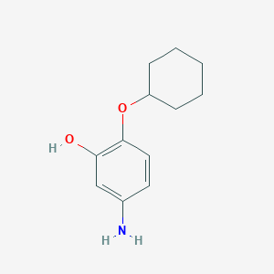 5-Amino-2-(cyclohexyloxy)phenol