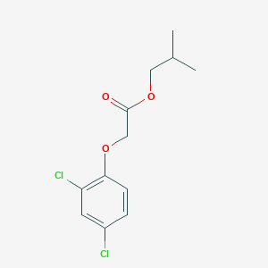 molecular formula C12H14Cl2O3 B155015 2,4-二氯苯氧乙酸异丁酯 CAS No. 1713-15-1