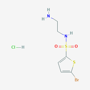 N-(2-Aminoethyl)-5-bromothiophene-2-sulfonamide hydrochloride