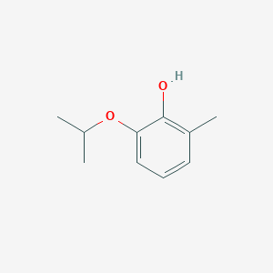 molecular formula C10H14O2 B15501770 2-Isopropoxy-6-methylphenol 