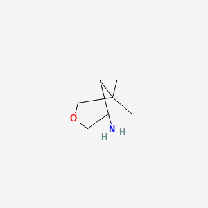 5-Methyl-3-oxabicyclo[3.1.1]heptan-1-amine