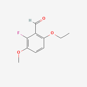 6-Ethoxy-2-fluoro-3-methoxybenzaldehyde