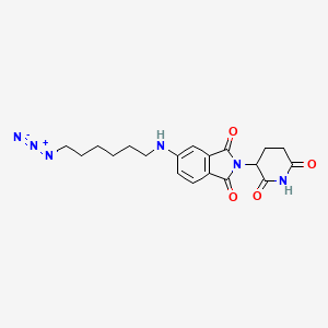 Pomalidomide-5'-C6-azide