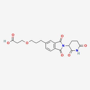 Thalidomide-5'-C3-PEG1-acid