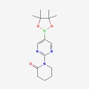 2-(Piperidon-1-YL)pyrimidine-5-boronic acid pinacol ester