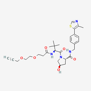 (S,R,S)-AHPC-CO-PEG2-propargyl