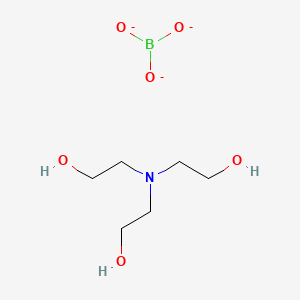 2-[Bis(2-hydroxyethyl)amino]ethanol;borate