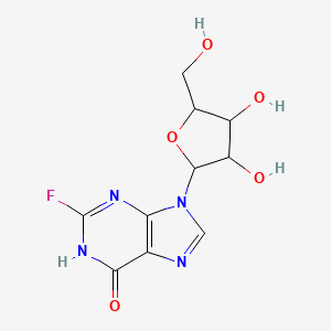 (2R,3R,4S,5R)-2-(2-Fluoro-6-hydroxy-9H-purin-9-yl)-5-(hydroxymethyl)tetrahydrofuran-3,4-diol