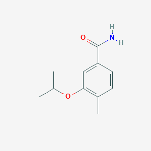 3-Isopropoxy-4-methylbenzamide