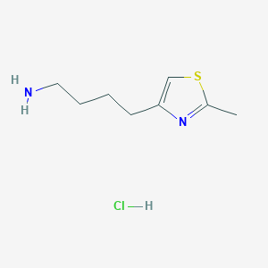 4-(2-Methylthiazol-4-yl)butan-1-amine hydrochloride