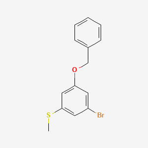 1-Benzyloxy-3-bromo-5-methylsulfanyl-benzene