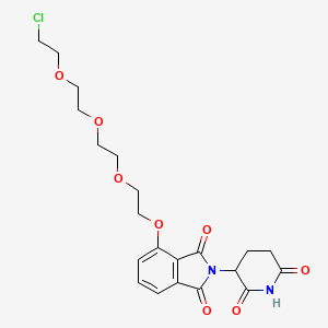 Thalidomide-O-PEG3-C2-Cl