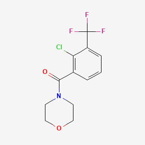 (2-Chloro-3-(trifluoromethyl)phenyl)(morpholino)methanone