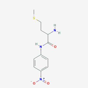 2-amino-4-methylsulfanyl-N-(4-nitrophenyl)butanamide