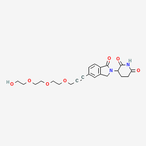 Phthalimidinoglutarimide-5'-propargyl-PEG3-OH