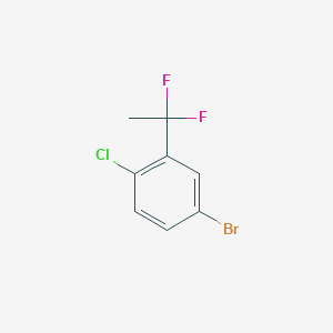 Benzene, 4-bromo-1-chloro-2-(1,1-difluoroethyl)-