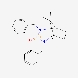 (1R,3S,5R)-2,4-Dibenzyl-1,8,8-trimethyl-2,4-diaza-3-phosphabicyclo[3.2.1]octane 3-oxide