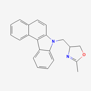 4-(Benzo[c]carbazol-7-ylmethyl)-2-methyl-4,5-dihydro-1,3-oxazole