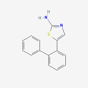 5-([1,1'-Biphenyl]-2-yl)thiazol-2-amine