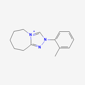 2-(o-Tolyl)-6,7,8,9-tetrahydro-5H-[1,2,4]triazolo[4,3-a]azepin-2-ium