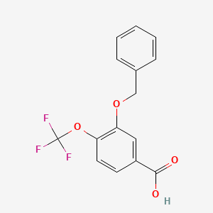 3-(Benzyloxy)-4-(trifluoromethoxy)benzoic acid