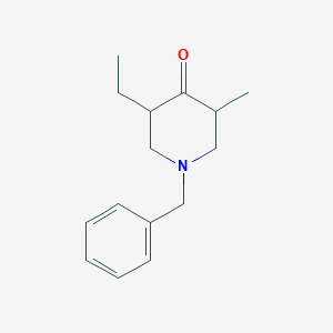 1-Benzyl-3-ethyl-5-methylpiperidin-4-one