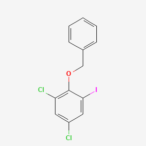 2-(Benzyloxy)-1,5-dichloro-3-iodobenzene