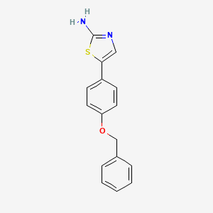 5-(4-(Benzyloxy)phenyl)thiazol-2-amine