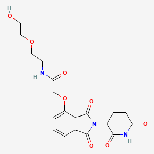 Thalidomide-O-acetamido-PEG2-OH