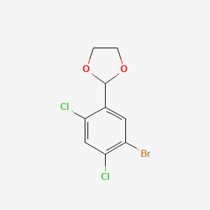 2-(5-Bromo-2,4-dichlorophenyl)-1,3-dioxolane