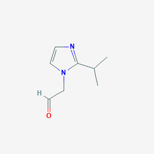 2-(2-Isopropyl-1H-imidazol-1-yl)acetaldehyde