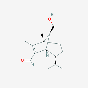 molecular formula C15H24O2 B155037 海敏孢素 CAS No. 1619-29-0