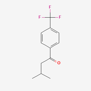 3-Methyl-1-(4-trifluoromethyl-phenyl)-butan-1-one