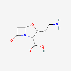 (2S,5S)-3-(2-aminoethylidene)-7-oxo-4-oxa-1-azabicyclo[3.2.0]heptane-2-carboxylic acid