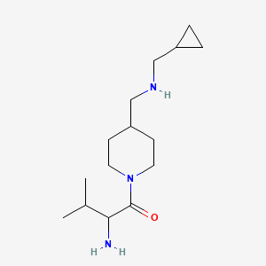 2-Amino-1-[4-[(cyclopropylmethylamino)methyl]piperidin-1-yl]-3-methylbutan-1-one