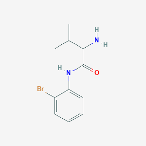 2-amino-N-(2-bromophenyl)-3-methylbutanamide