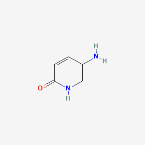 molecular formula C5H8N2O B15503951 3-amino-2,3-dihydro-1H-pyridin-6-one 