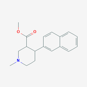 Methyl 1-methyl-4-naphthalen-2-ylpiperidine-3-carboxylate