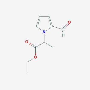 (S)-Ethyl 2-(2-formyl-1H-pyrrol-1-yl)propanoate