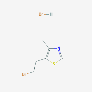 molecular formula C6H9Br2NS B15504149 Bromethiazole HBr 