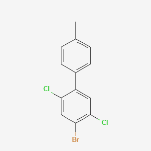 4-Bromo-2,5-dichloro-4'-methyl-1,1'-biphenyl