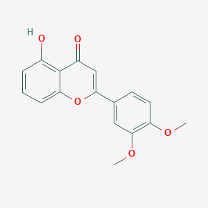 molecular formula C17H14O5 B15504186 5-Hydroxy-3',4'-dimethoxyflavone 