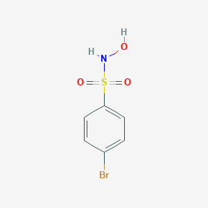 molecular formula C6H6BrNO3S B155042 4-Bromo-N-hydroxybenzenesulfonamide CAS No. 1984-32-3