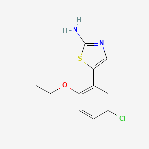 5-(5-Chloro-2-ethoxyphenyl)thiazol-2-amine