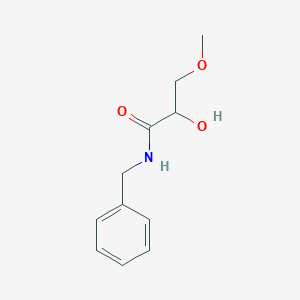 N-benzyl-2-hydroxy-3-methoxypropanamide