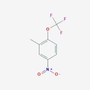 1-Trifluoromethoxy-2-methyl-4-nitro-benzene