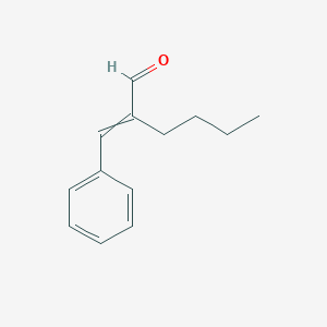 molecular formula C₁₃H₁₆O B155045 α-丁基肉桂醛 CAS No. 7492-44-6