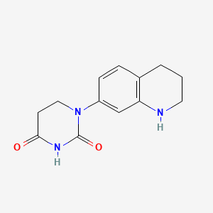 1-(1,2,3,4-Tetrahydroquinolin-7-yl)hexahydropyrimidine-2,4-dione